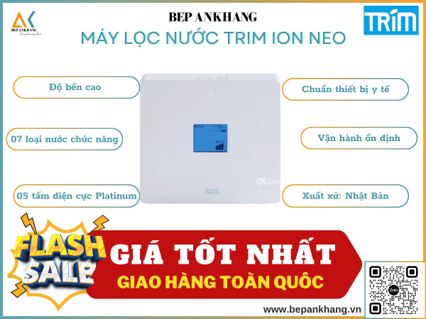 Máy Lọc Nước TRIM ION NEO - Nhập Khẩu Nhật Bản 